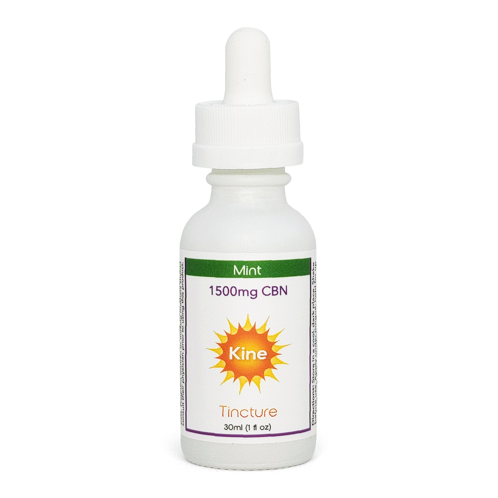 Kine Mint Flavored Organic CBN 1500mg tincture drops