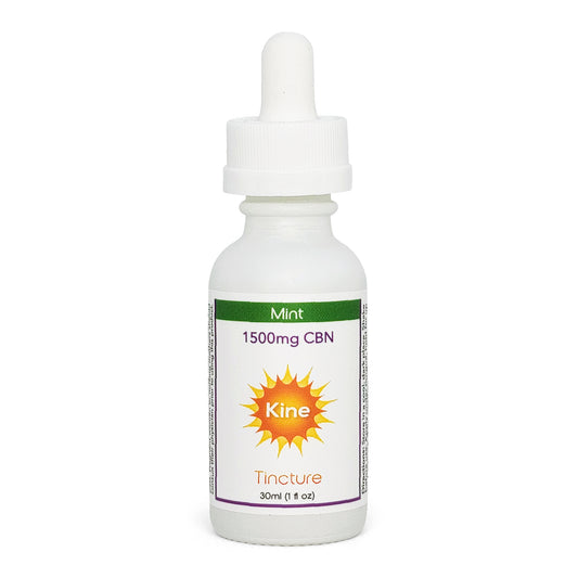 Kine Mint Flavored Organic CBN 1500mg tincture drops