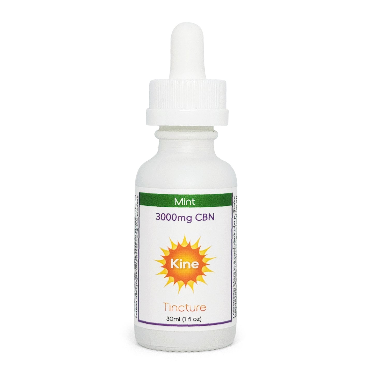 Kine Mint Flavored Organic CBN 3000mg tincture drops