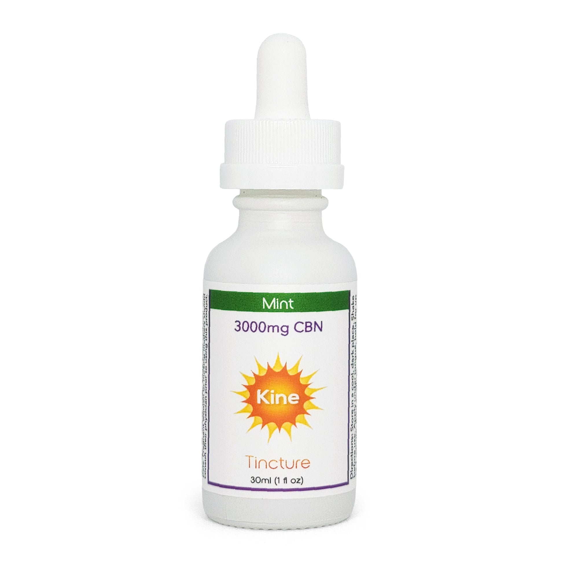 Kine Mint Flavored Organic CBN 3000mg tincture drops