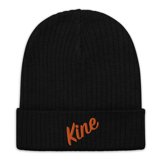 NEW LOGO LAUNCH! Kine Threads Ribbed Knit Beanie