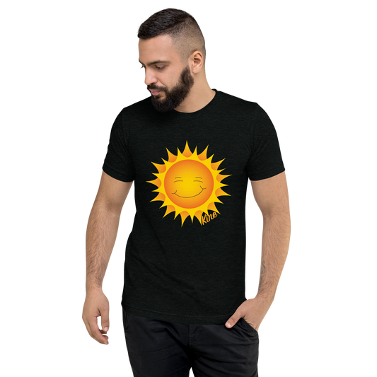 NEW LOGO LAUNCH!  Kine Threads Men's Tri Blend Crewneck Tee