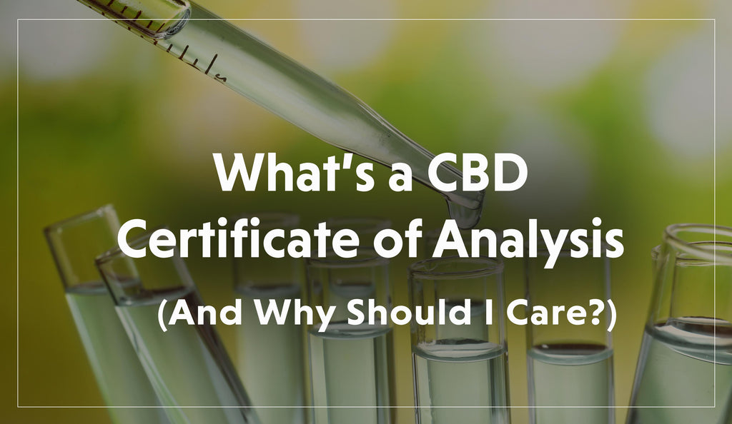 What is a CBD Certificate of Analysis (And Why Should I Care)?