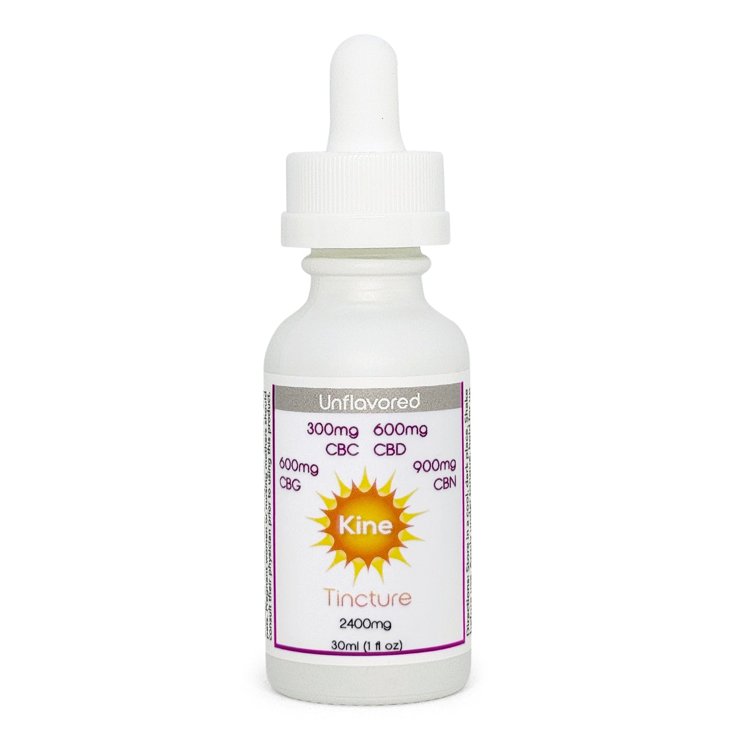 Unflavored Quad (CBC/CBD/CBG/CBN) Tincture (2400mg/4800mg)