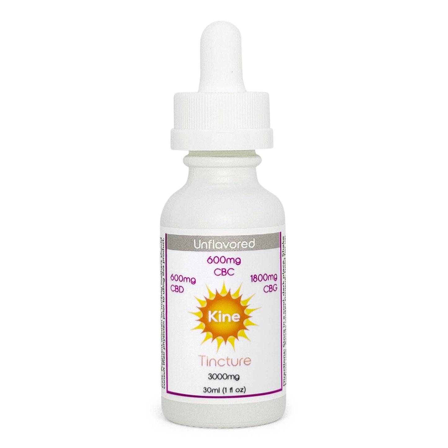 Unflavored Tri (CBC/CBD/CBG) Tincture (1500mg/3000mg)