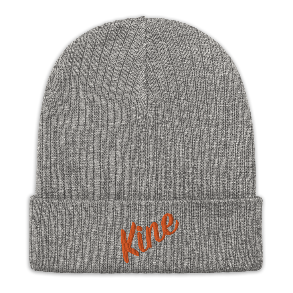 NEW LOGO LAUNCH! Kine Threads Ribbed Knit Beanie